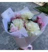 Букет с французскими розами Кэтрин
