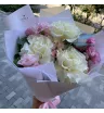 Букет с французскими розами Кэтрин 2