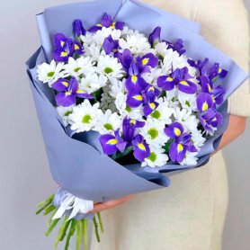 Фиолетовые огни от интернет-магазина «Floral24» в Сочи