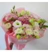 Монобукет «Букет из розовой эустомы» 3